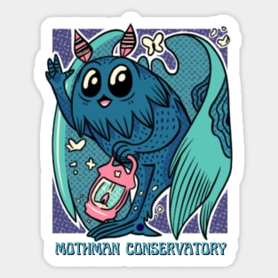 Mothman Conservatory Sticker